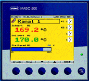 Многоканальный програмный регулятор процесса JUMO IMAGO 500
