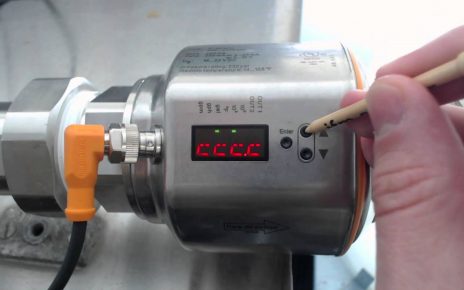 Pulse Signal on an ifm Magmeter