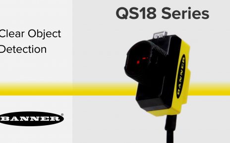 QS18 Series Clear Object Detection